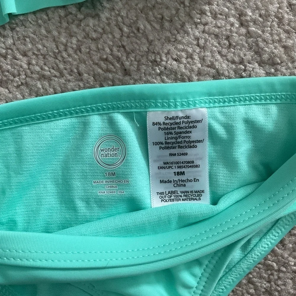 Blue Bikini Swim Set